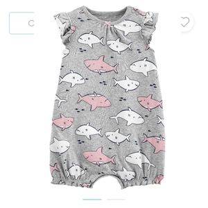 🆕️Carter's Baby Shark Romper